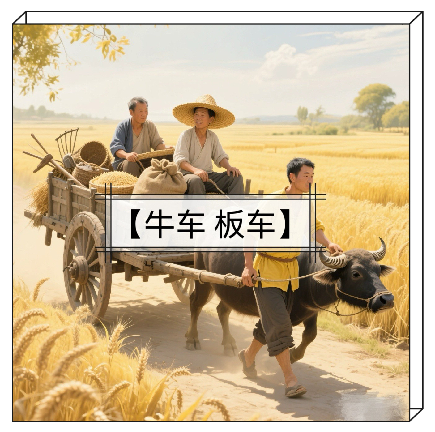 牛车 板车-拟音音效